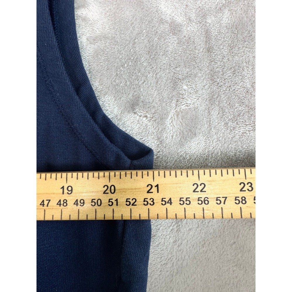 Jordan Marauders Lacrosse Sleeveless‎ Hoodie Mens M Blue Pullover - Picture 2 of 8